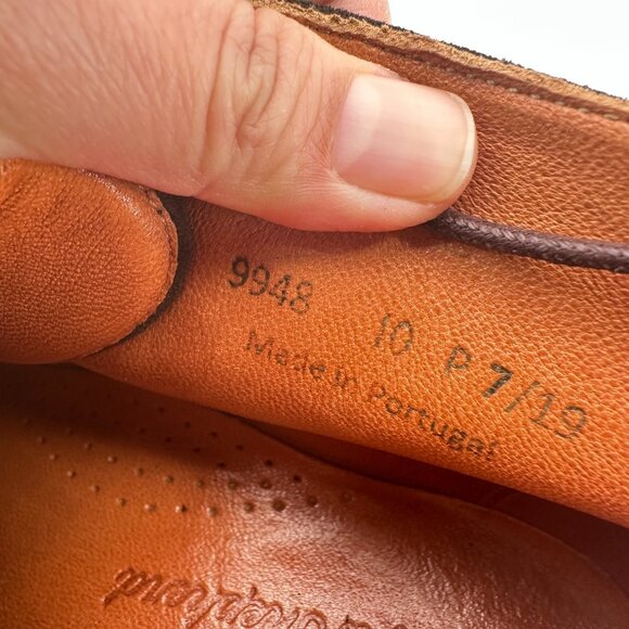 Wolf & Shepherd Men Size 10 Dark Brown Suede Plain Toe Ankle Chukka Boot - Picture 10 of 12